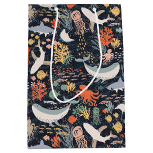 Marine Life Medium Gift Bag