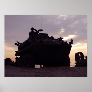 Marine Light Armoured Vehicle Poster
