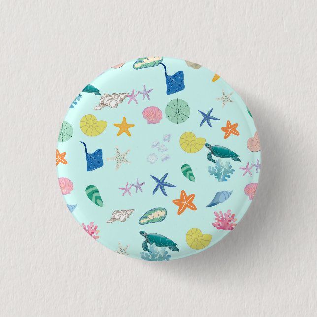 Marine Magic 3 Cm Round Badge (Front)