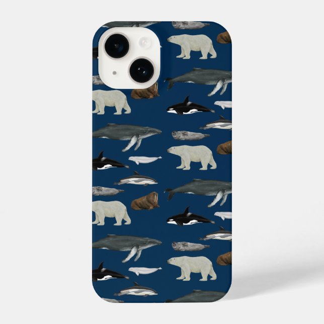 Marine Mammal Phone Case (Back)