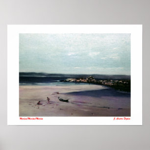 Marine/Mariña/Marine Poster