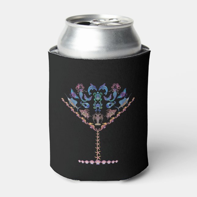Marine Martini Can Cooler (Can Front)