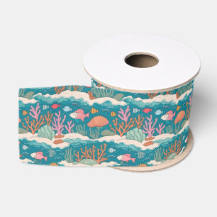 Marine Marvels Ribbon Grosgrain Ribbon