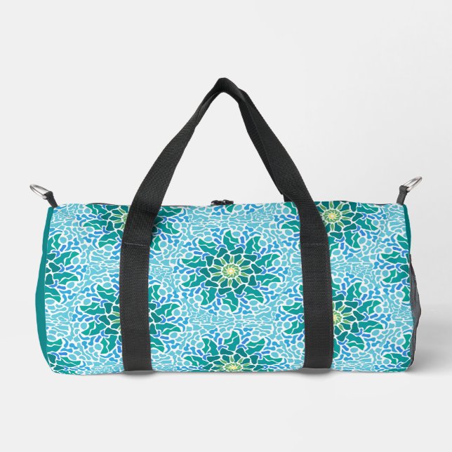 Marine Mosaic Duffle Bag (Front)