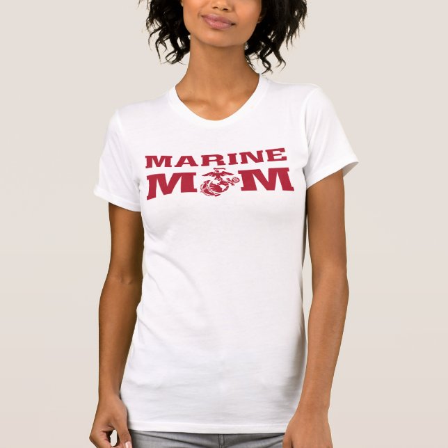 Marine Mum T-Shirt (Front)