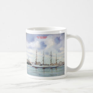 Marine navy//Seascape Coffee Mug