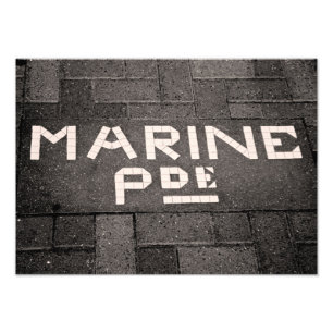 Marine Parade, Napier, New Zealand Photo Print