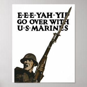 Marine Recruiting meme Poster