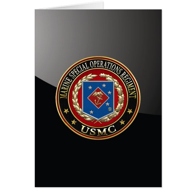 Marine Special Operations Regiment (MSOR) [3D] (Front)