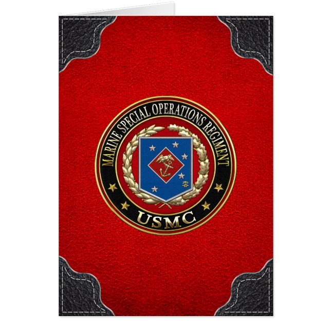 Marine Special Operations Regiment (MSOR) [3D] (Front)