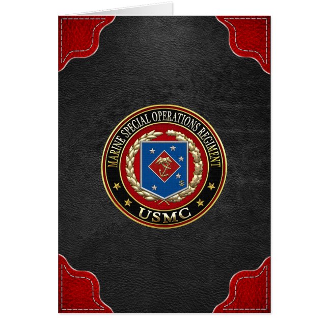 Marine Special Operations Regiment (MSOR) [3D] (Front)