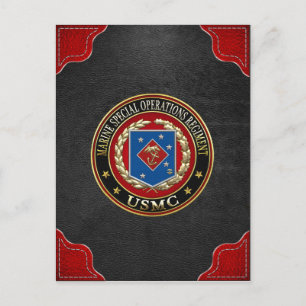 Marine Special Operations Regiment (MSOR) [3D] Postcard