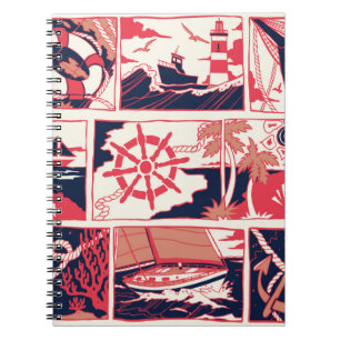 Marine story notebook