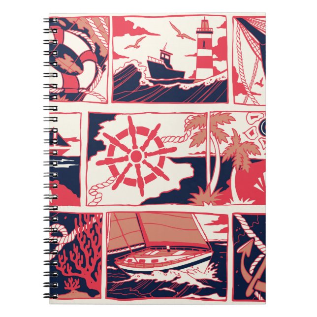 Marine story notebook (Front)