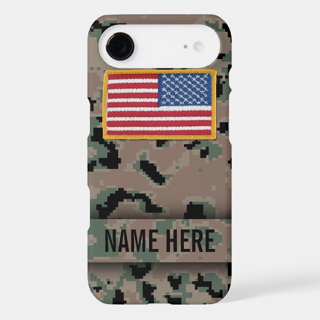Marine Style Camouflage Case (Back)