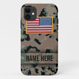 Marine Style Digital Camouflage Case