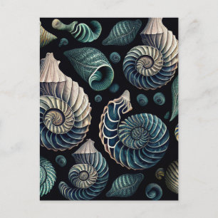 Marine Treasures Invitation Postcard