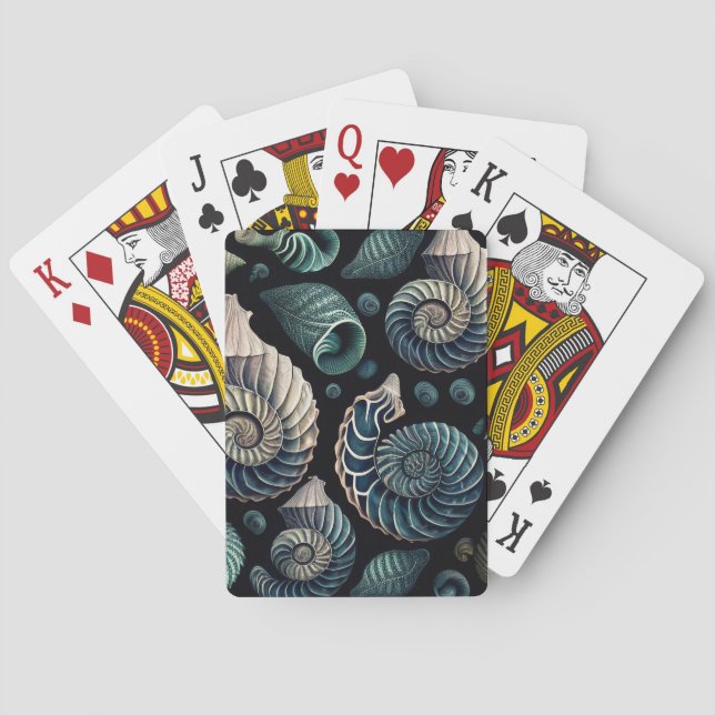 Marine Treasures Playing Cards (Back)