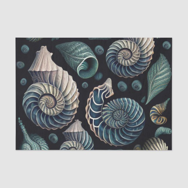 Marine Treasures Tissue Paper (Front)
