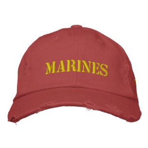 Marine veteran embroidered hat