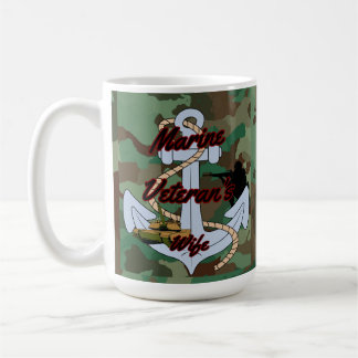 Marine Veteran's Wife Coffee Mug
