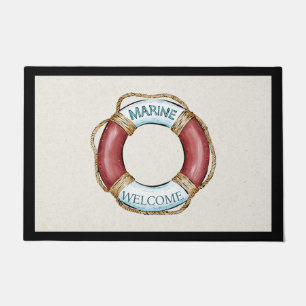 Marine Welcome Door Mat