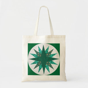 Mariner's Compass Quilt (5) Tote Bag