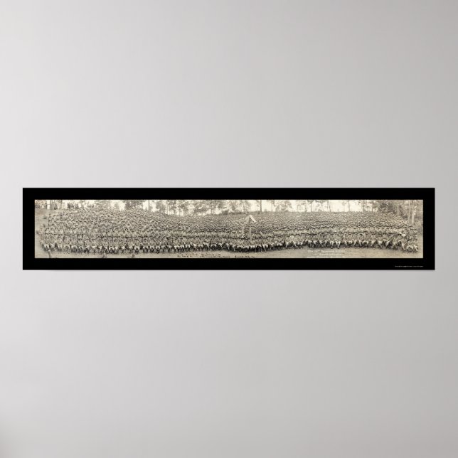 Marines At Quantico Photo 1919 Poster (Front)