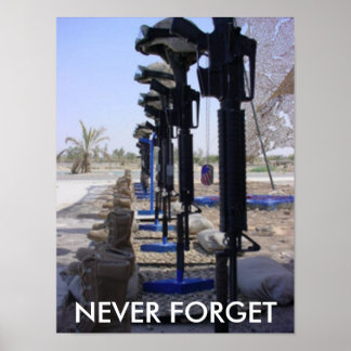 Marines Fallen Soldiers Poster