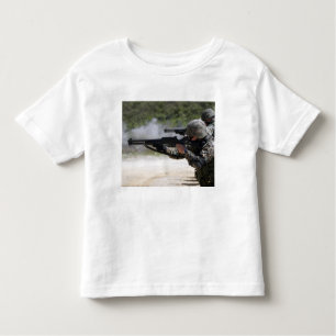Marines firing shotguns toddler T-Shirt