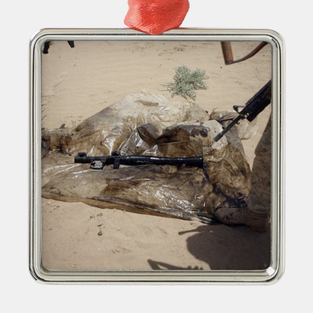 Marines Metal Tree Decoration (Front)