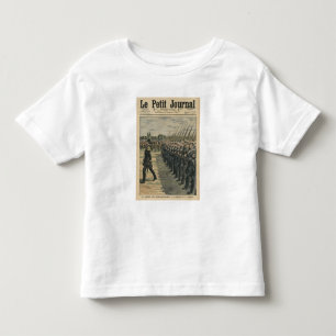 Marines on parade at the review of the 14th toddler T-Shirt