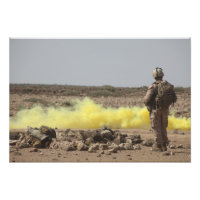 Marines provide security