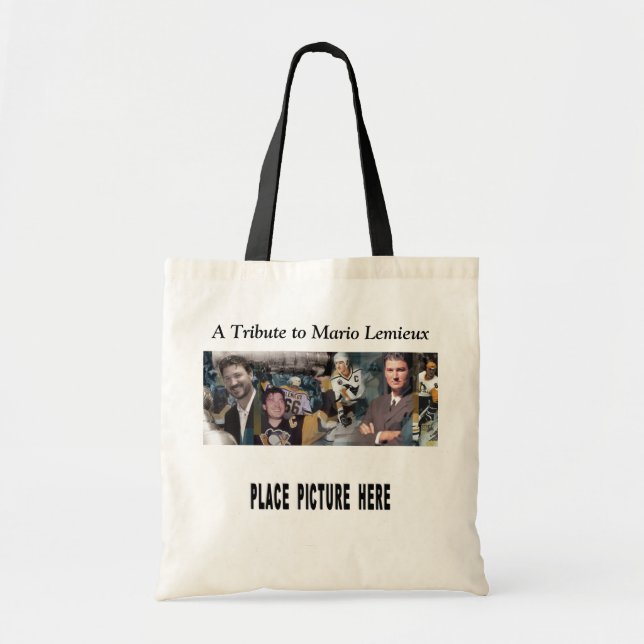 Mario Mosaic Tote w/ Individual Photo Bag (Front)