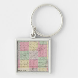 Marion County, Hillsboro, Lehigh, Kansas Key Ring