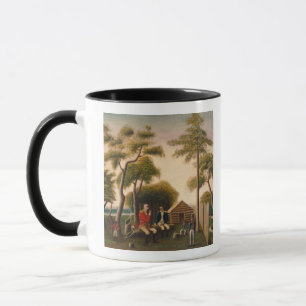 Marion Feasting the British Officer Mug