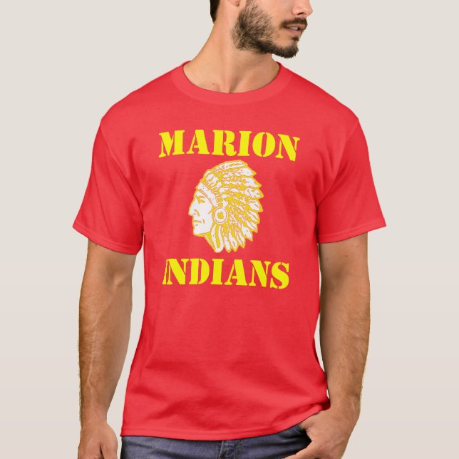 Marion Indians T-Shirt (Front)