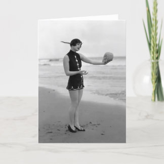 Marion McDonald - Bathing Beauty Card