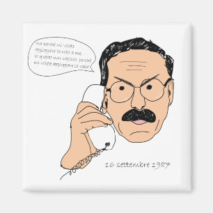 Mario's Phone joke agnet Magnet