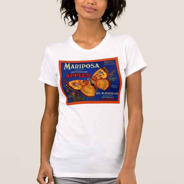 Mariposa Apples T-Shirt (Front)