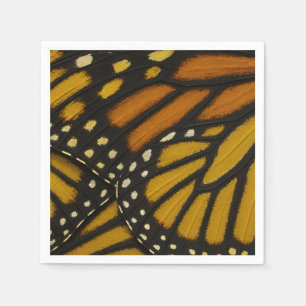 Mariposa Orange Yellow Monarch Butterfly Wing Napkin