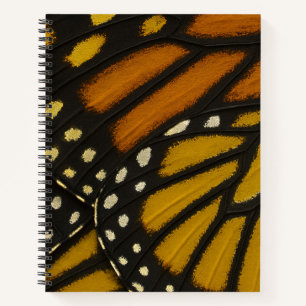 Mariposa Orange & Yellow Monarch Butterfly Wing Notebook