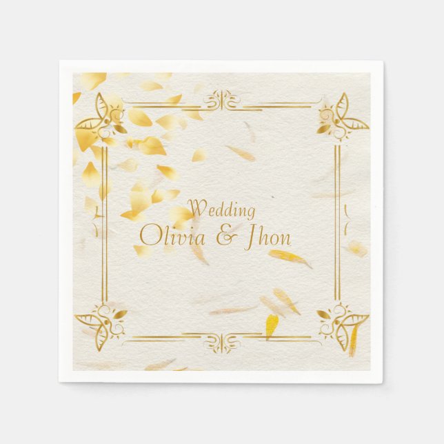 Mariposas de Amor Napkin (Front)