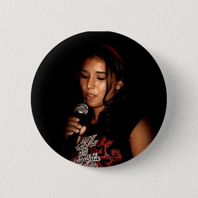 Marisa 6 Cm Round Badge (Front)