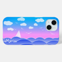 Marisa - Name Template, Playful Cute Seascape