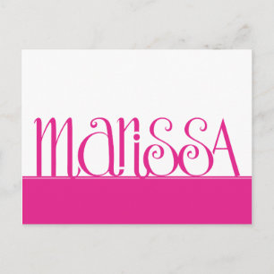 Marissa cherry pink Postcard
