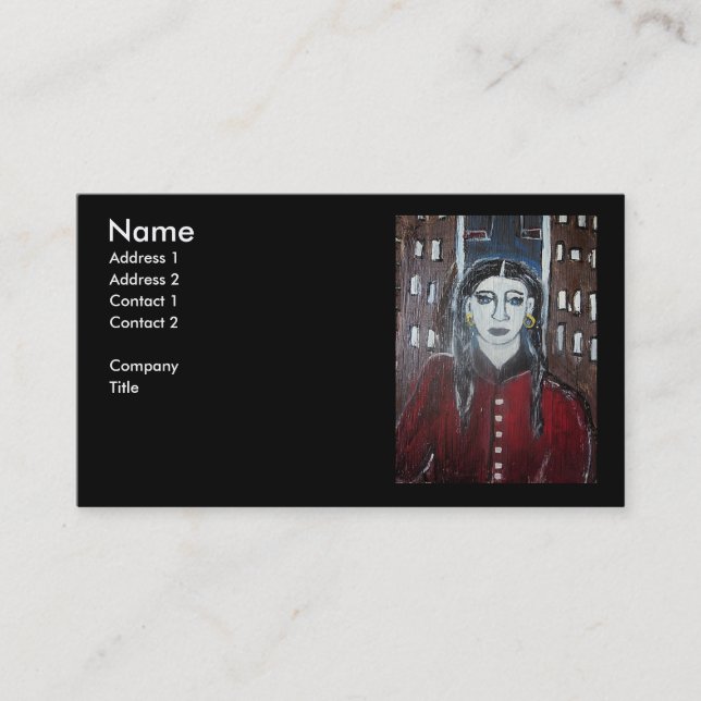 MARISSA GLITZ OF RIDDLE HEIGHTS BUSINESS CARD (Front)