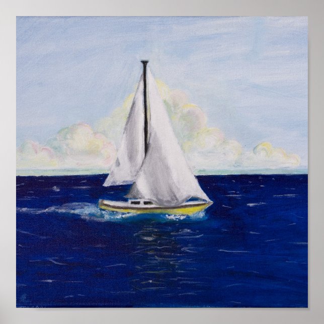 marissa's sailboat poster (Front)