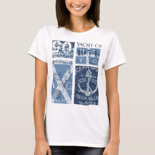 Maritime Anchor - Yacht Club Nautical Sailing T-Shirt