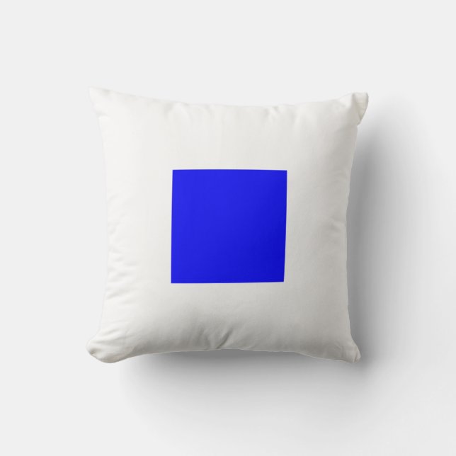 Maritime Flag S — Sierra Cushion (Front)